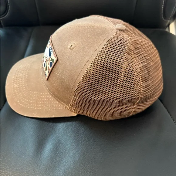 Back Down South Brown Camo Patch Trucker Hat - Picture 3 of 8